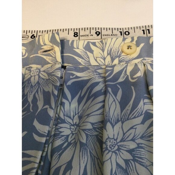 Vintage That's Me Women's Jacket Size 9/10 and Skirt Size 11/12 Set Floral Blue - Picture 14 of 14